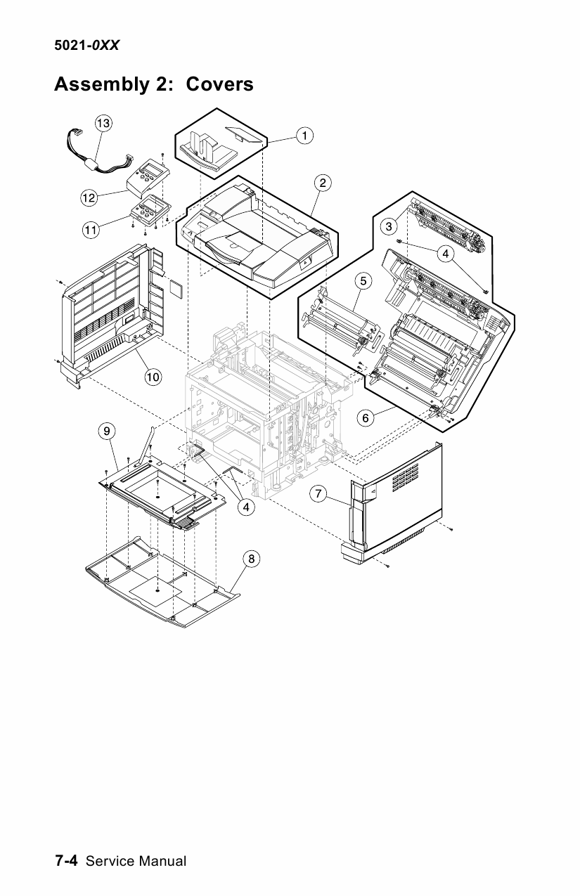 Lexmark C C510 5021 Service Manual-6